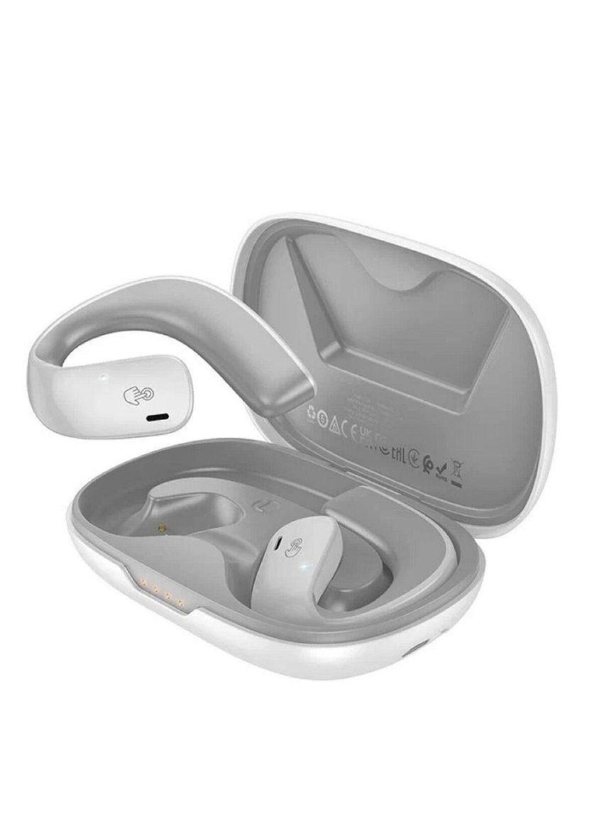 Бездротові навушники EQ4 Graceful true wireless BT headset White Hoco (323122542)
