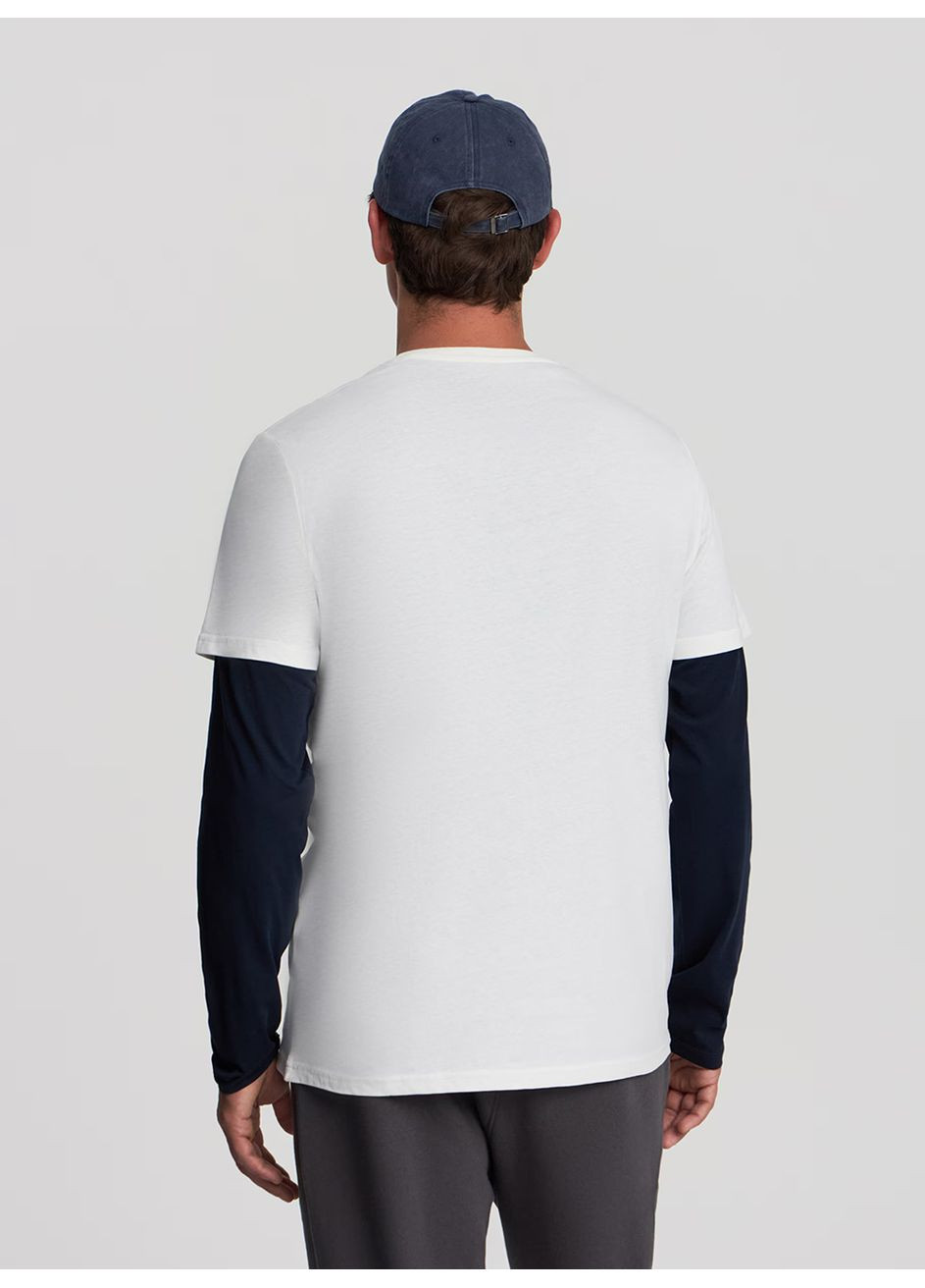 Біла футболка чол Terranova