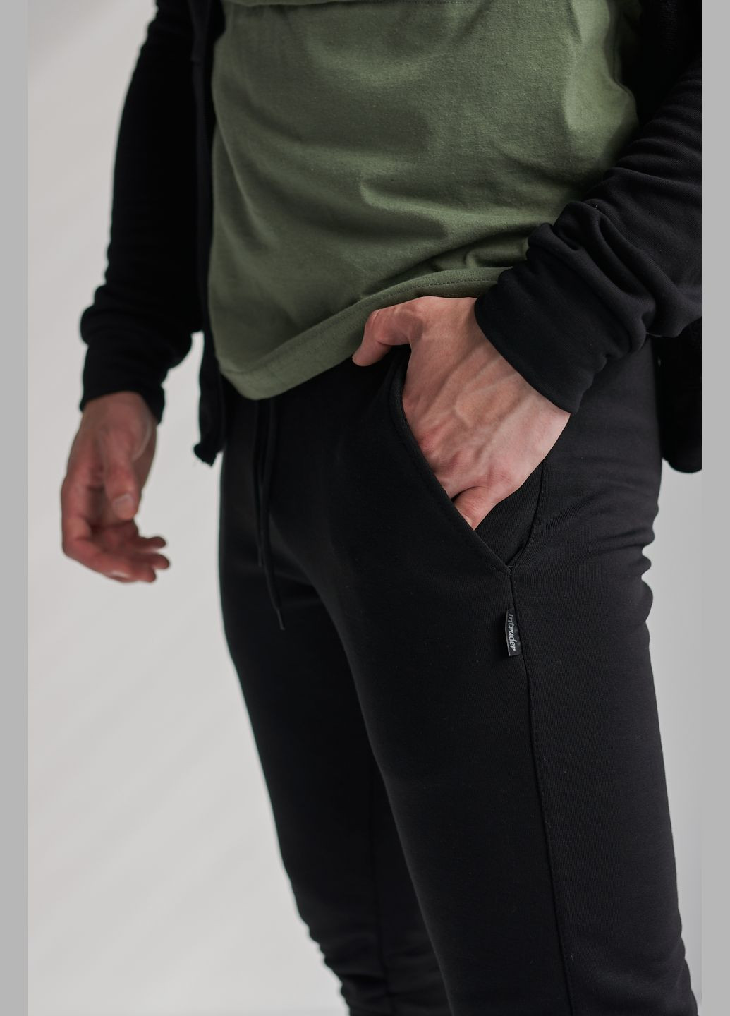 Штани чоловічі "Cosmo" чорні Intruder (316566086)