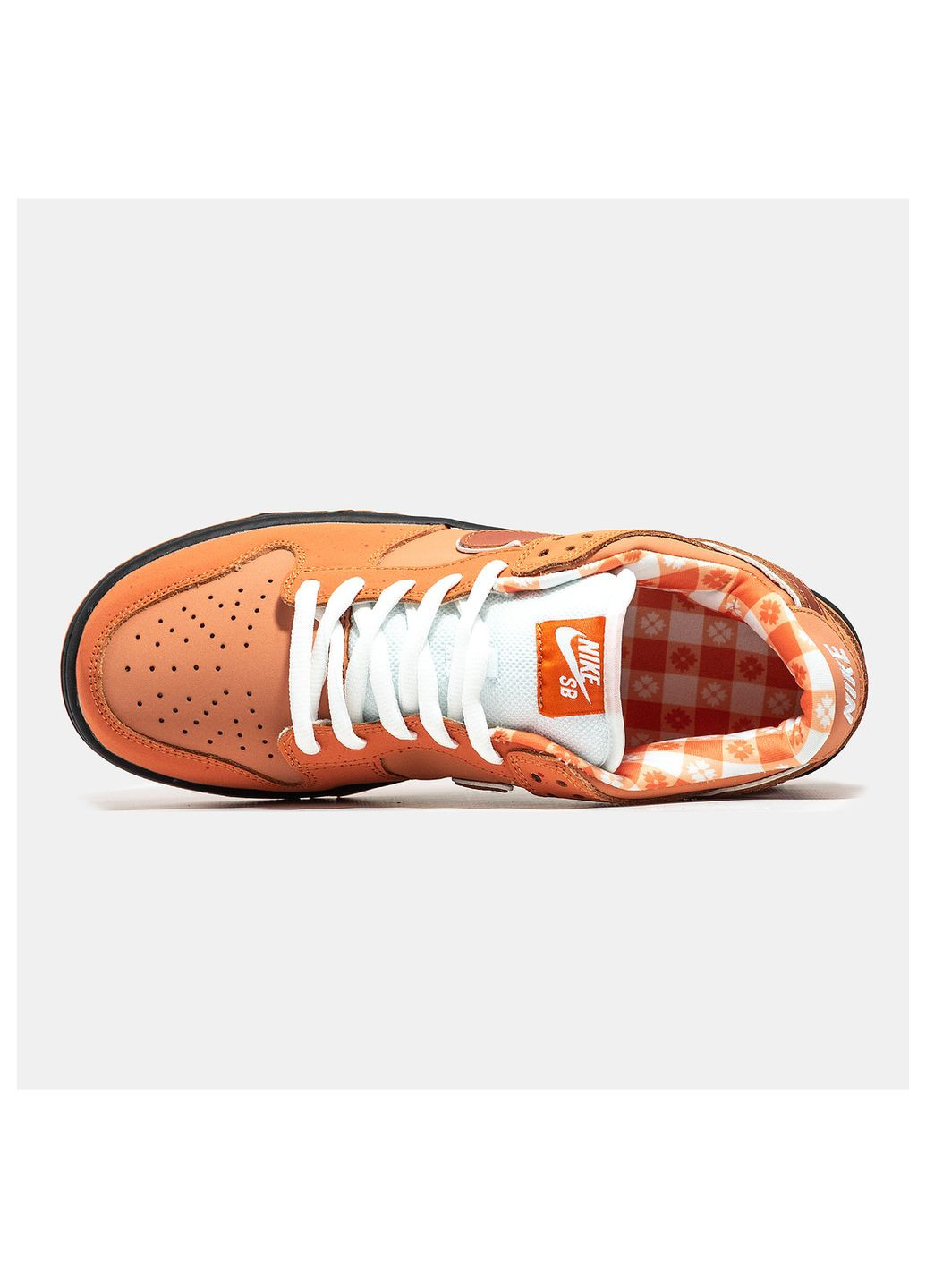 Світло-оранжеві Осінні кросівки чоловічі Nike SB Dunk Low Orange Lobster
