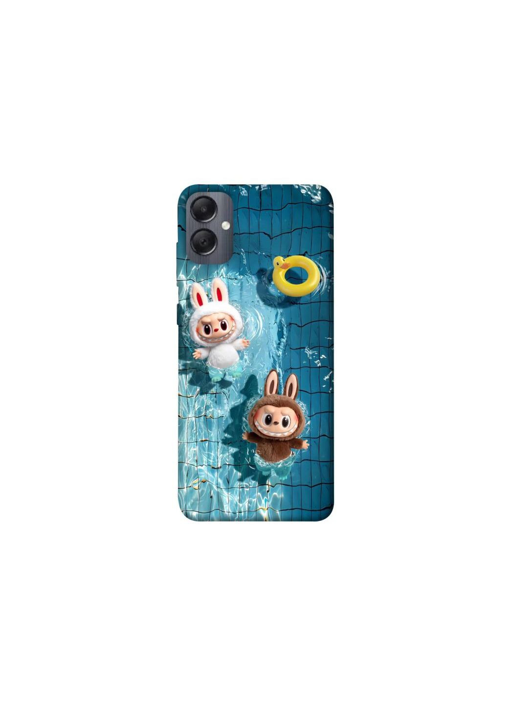 Чехол на Samsung Galaxy A05 Labubu in the pool Frontalka (354222767)