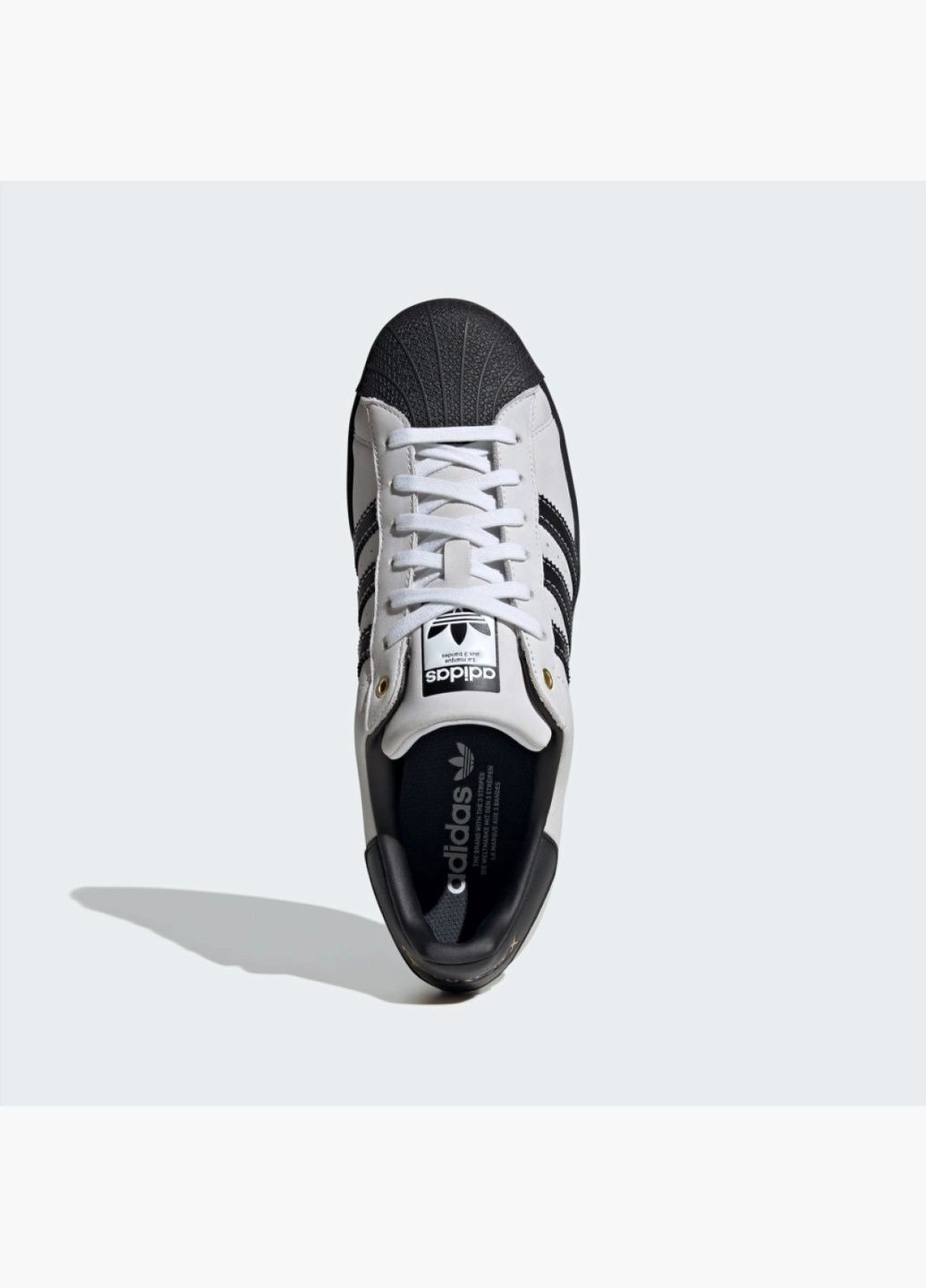 Белые всесезонные кроссовки унисекс superstar gore-tex shoes white if6162 adidas