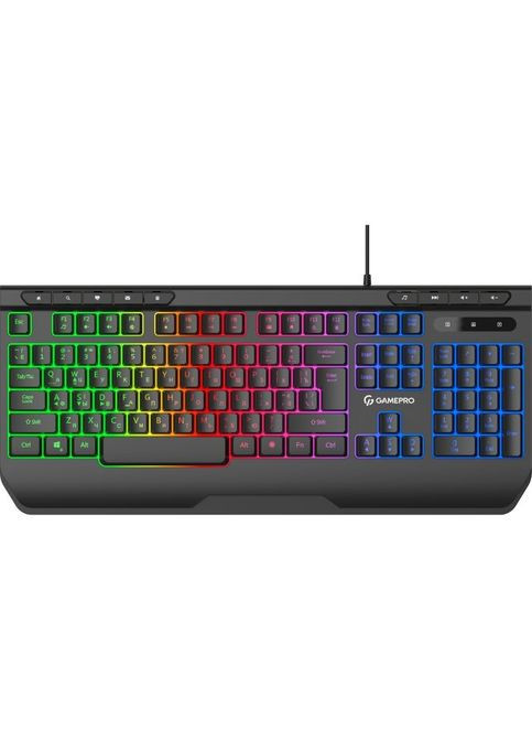Клавіатура (GK550) GAMEPRO GK550 USB Black (307357603)