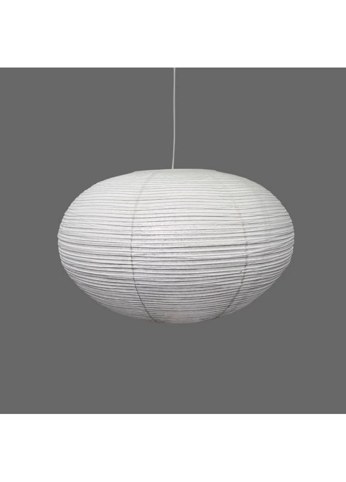 Подвесной абажурный светильник из белой рисовой бумаги Ø45х35 см LineF (398364760)