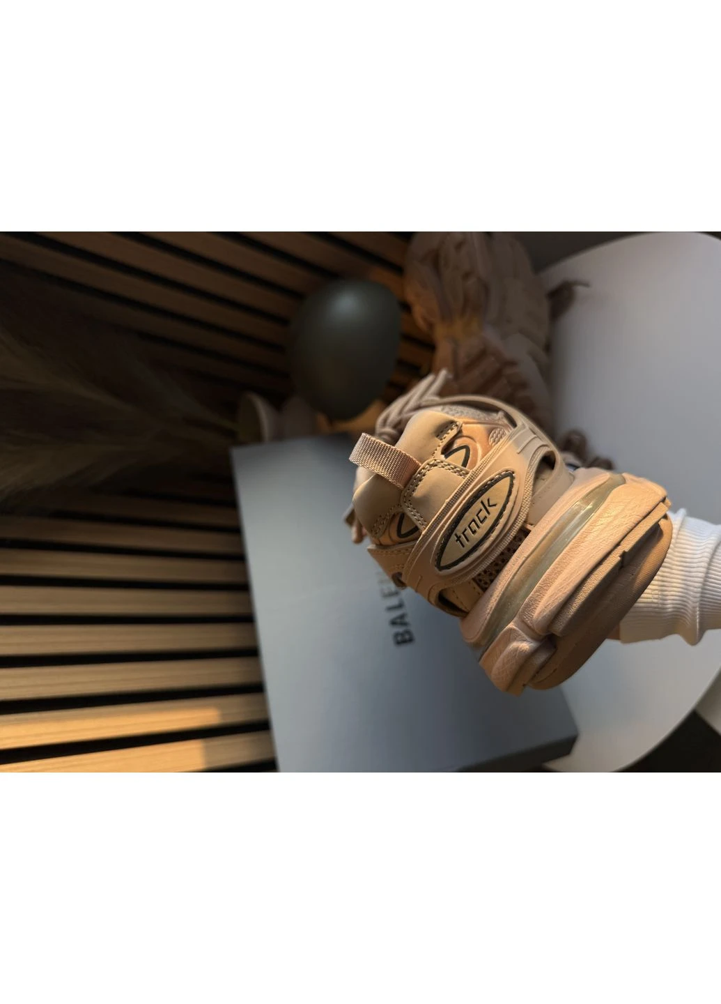 Кроссовки женские Balenciaga Track 3.0 Beige Premium | Баленсиага Трак 3.0 бежевые No Brand бежевые демисезоны (391003305)