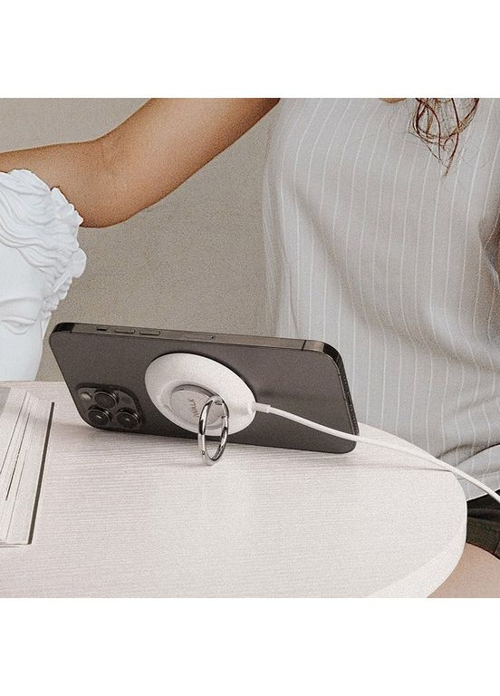 Беспроводное зарядное устройство Crazy Cable Mag белое (MCC010) iWALK (353497498)