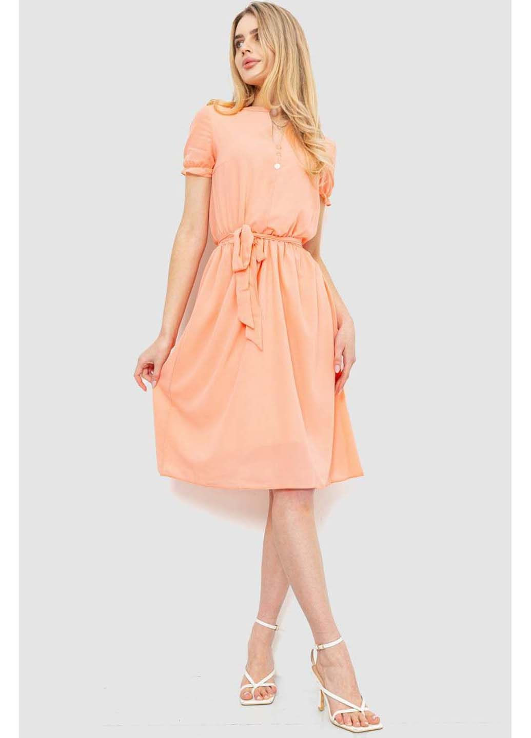 Персикова сукня Ager
