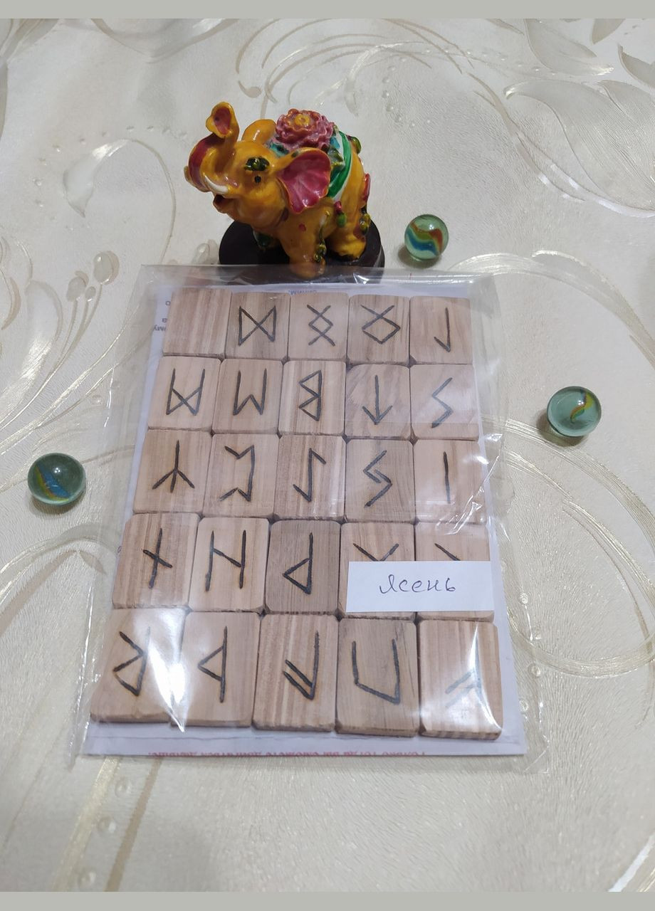 Руни дерев'яні для ворожіння Бук No Brand (342064946)