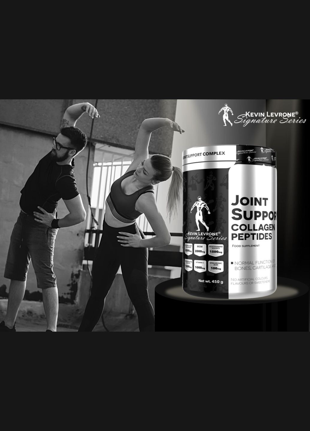 Хондропротектор Joint Support Collagen Peptides 495 g (Watermelon) Kevin Levrone (314941357)