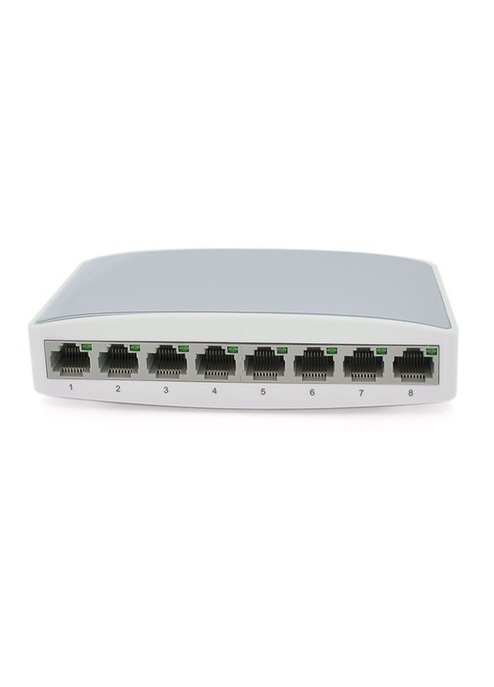 Коммутатор Gigabit Ethernet H3008S в пластиковом корпусе, 8*1000Мб портов, 5В 1Ач, 140х78х32 ONV (348058614)