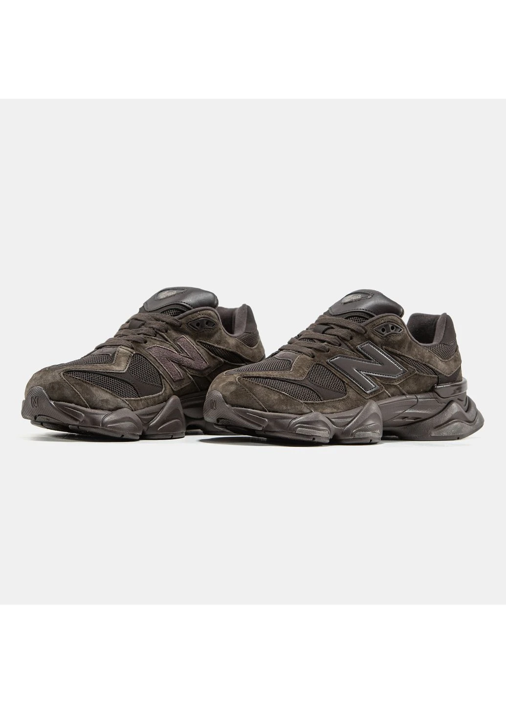 Кросівки жіночі і чоловічі New Balance 9060 Chocolate Brown | Нью Беланс 9060 коричневі No Brand коричневі демісезони (387898761)