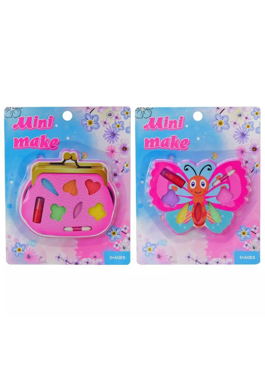 Детская косметика набор с палеткой теней и помадой в ассортименте - No Brand MM2303 (371928279)