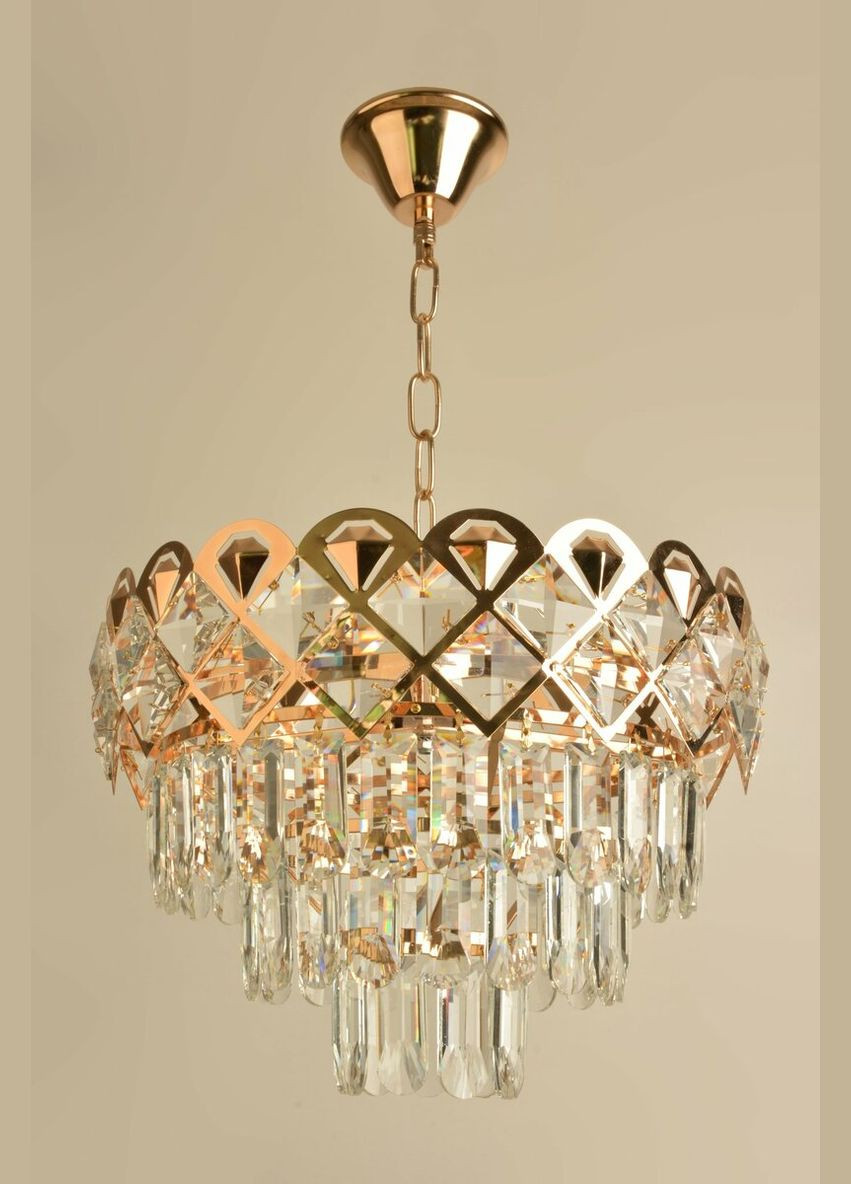 Люстра кришталева Л 8103/8-400 на 8 лампочок Sirius (336936744)