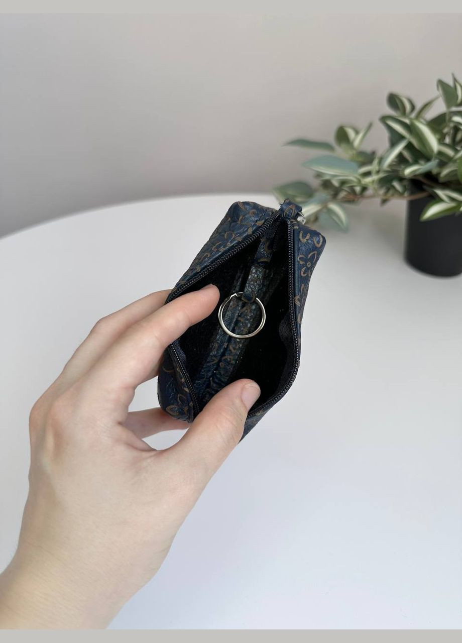 Ключниця шкіряна для звичайних ключів на блискавці з карабіном VI&VA (299338667)