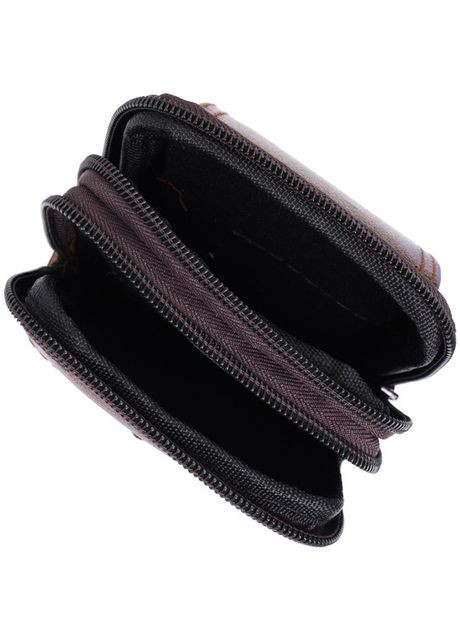 Сумка для телефону на ремінь чоловіча для документів шкіряна сумочка Коричневий 35947 Vintage (337671219)