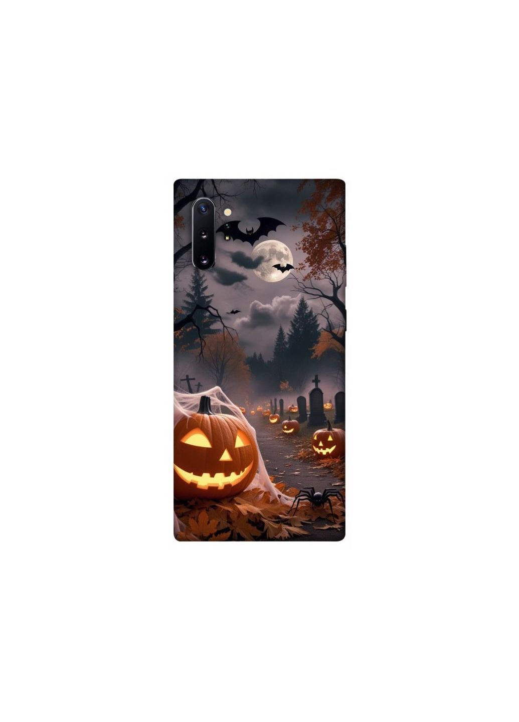 Чехол на Samsung Galaxy Note 10 Plus Halloween Frontalka (364314509)