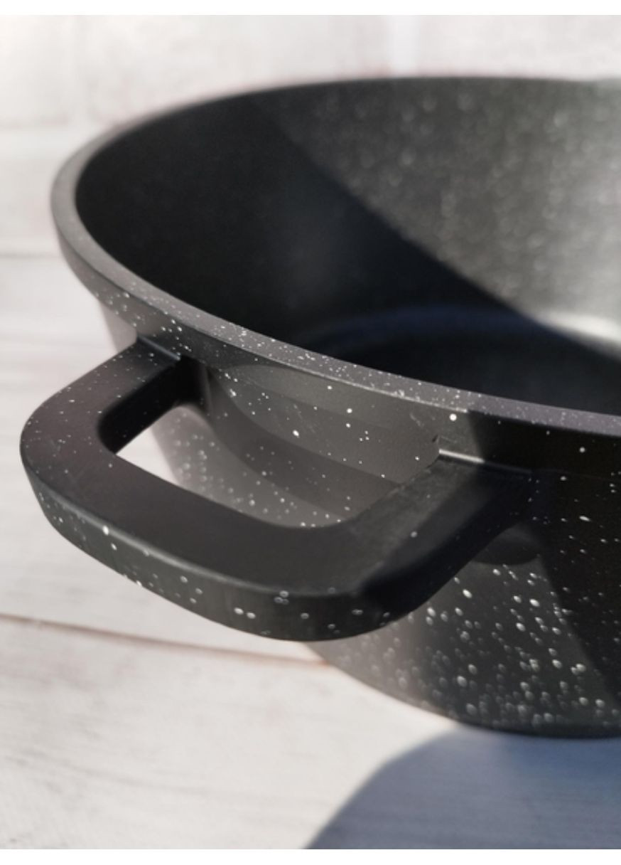 Кастрюля-котел с крышкой Symphony с мраморным покрытием 20 см 2.3 л Santaremo (359401952)