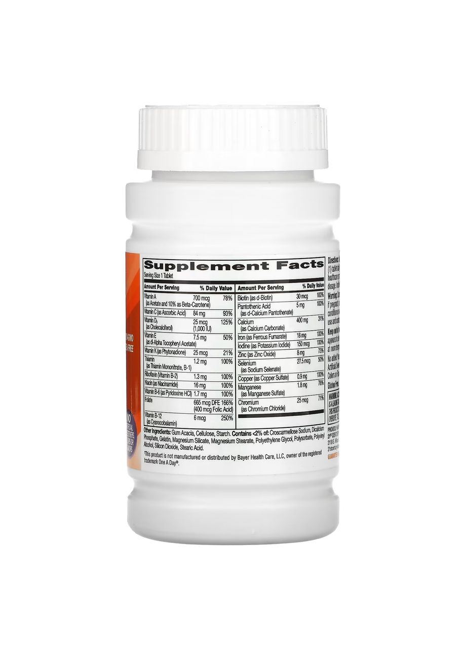 One Daily, мультивітаміни для жінок, 100 таблеток 21st Century (314524362)