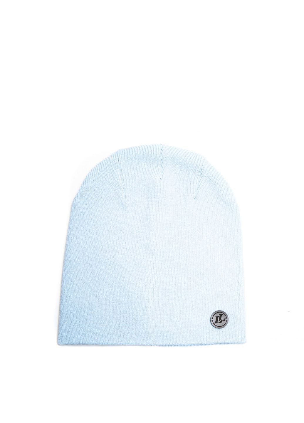 Шапка біні жіноча віскоза блакитна NOELLA LuckyLOOK 261-471 (322790941)