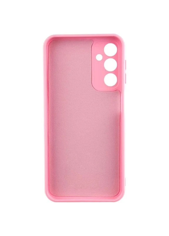 Чехол накладка Liquid Silk Full Camera для Samsung Galaxy A25 5G TPU рожевий No Brand (403002573)