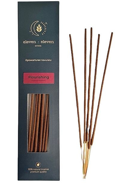 Аромапалочки "Процветание" Flourishing Aroma Sticks 10шт (1429081-28253259) Eleven Eleven Aroma (368619313)