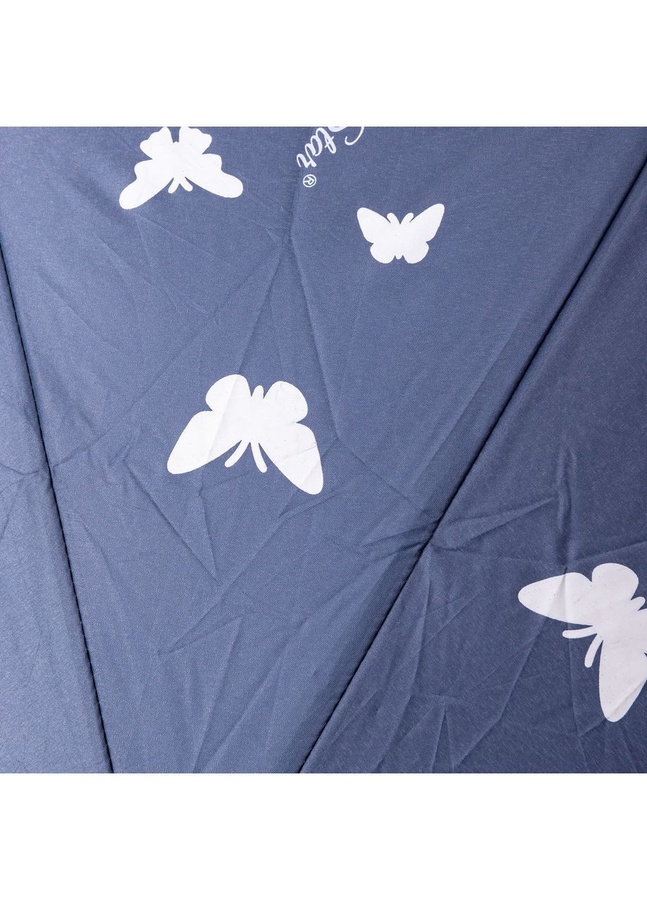 Синий зонт полуавтомат с принтом прочный из полиэстера диаметр 97 см hp-23-2bl Yiwu (370974844)