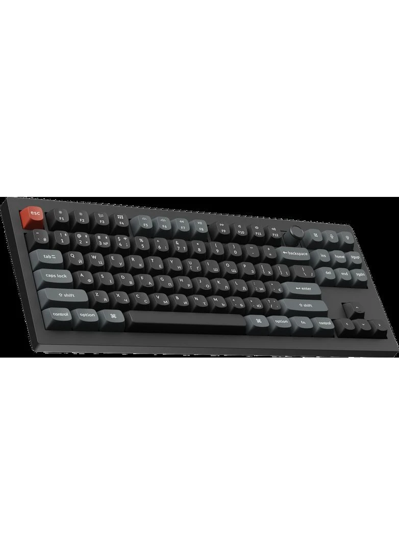 Клавиатура беспроводная V3 Ultra Red Switch Black RGB (V3U-D1-UA) Keychron (395126000)