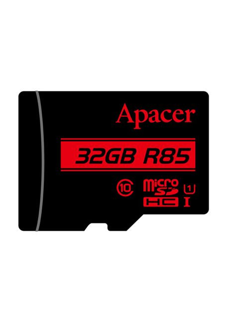 Картка пам'яті microSDHC 32 ГБ 85 Мбайт у сек + адаптер AP32GMCSH10U5R Apacer (276714132)