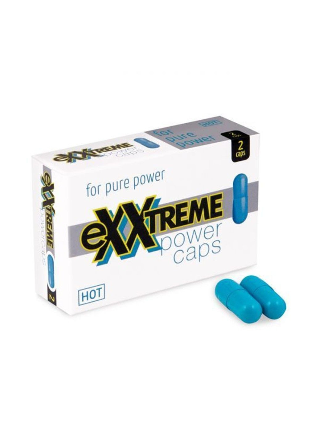 Капсулы для потенции eXXtreme,(цена за 2 капсулы в упаковке) Hot (291120557)