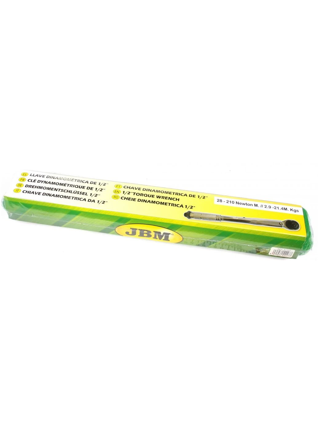 Динамометричний ключ 1/2" 28-210NM 470 мм. (51127) JBM (328443485)