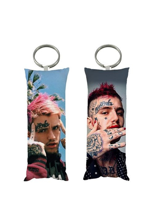 Брелок мини-дакимакура LiL PEEP двухсторонний 4*10 см (br0136) No Brand (327006345)