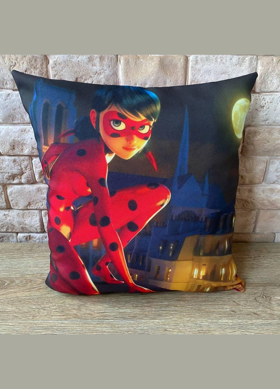 Подушка Леді Баг 33х33см No Brand (331905408)