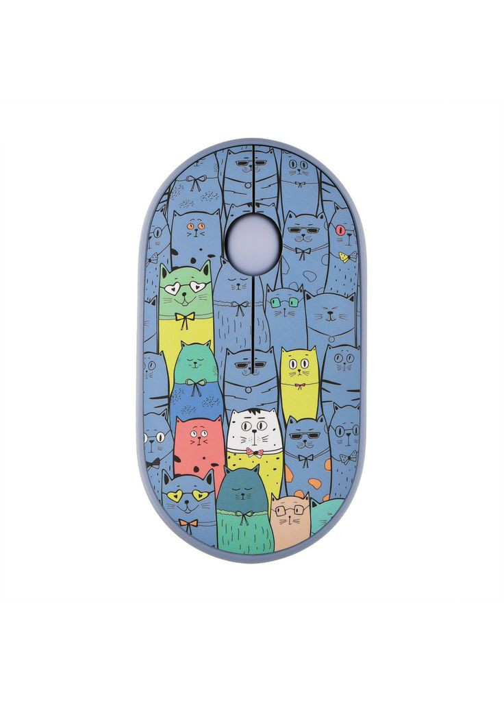 Мышь (m455191) 2E MF300 PETSCATS Silent Wireless/Bluetooth Blue (369032635)