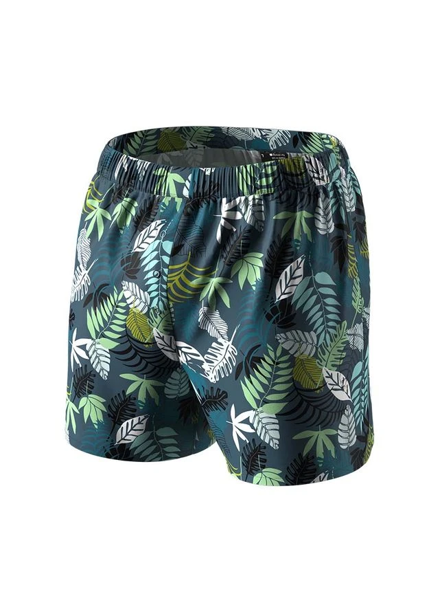 Сімейні труси (сімейки) Shorts Cotton, листя папороті (left vertical fly) CL400-97LP MAN's SET Shorts Cotton (left vertical fly) (382245526)