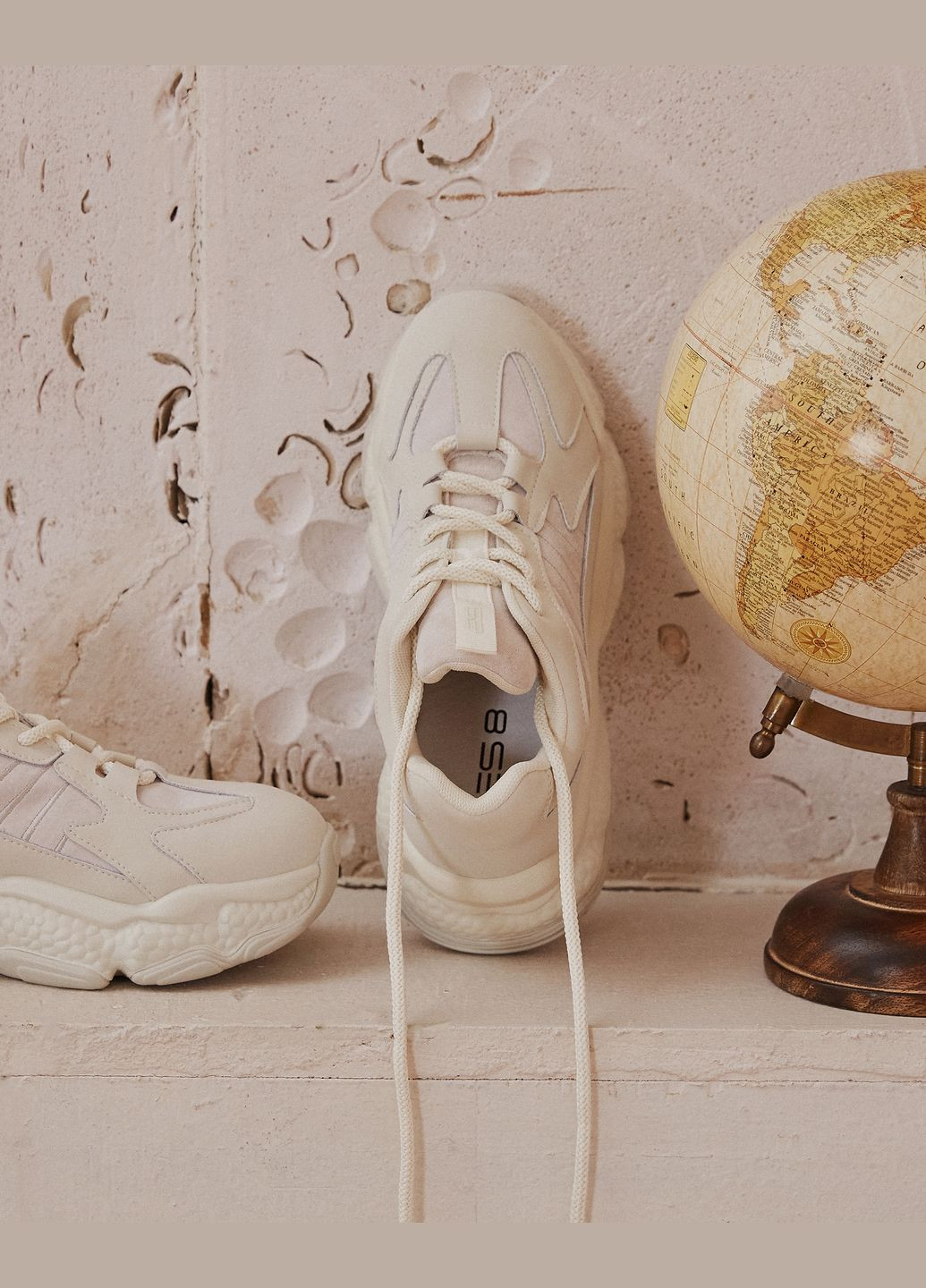 Кросівки, колір молочний ES8 світло-бежеві демісезони (282969280)