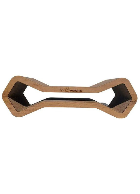 Гофрокартонна коробка-дряпка Саймон з МДФ фасадом для котів Simon - 25х58х18 см Lamurchik (327434700)