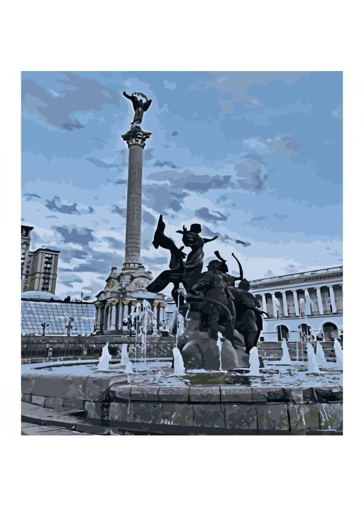 Картина для малювання за номерами Засновники Києва 40х50 (SY6550) Стратег (365545445)