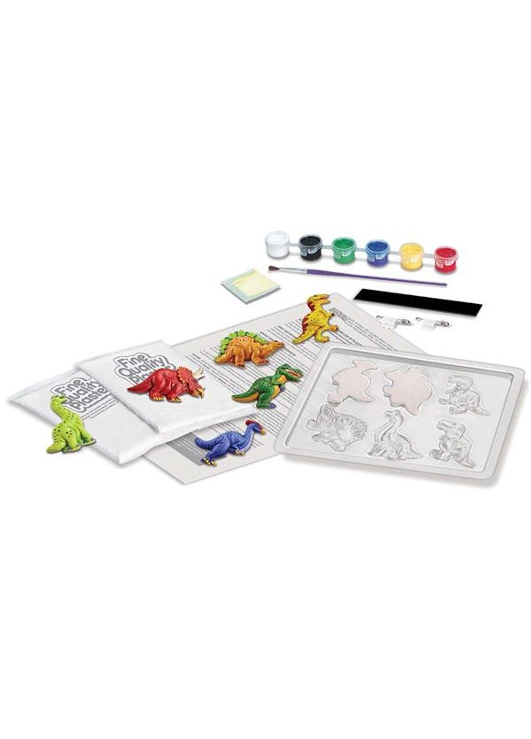 Набор для создания магнитов из гипса Динозавры (00-03514) 4M (335054469)
