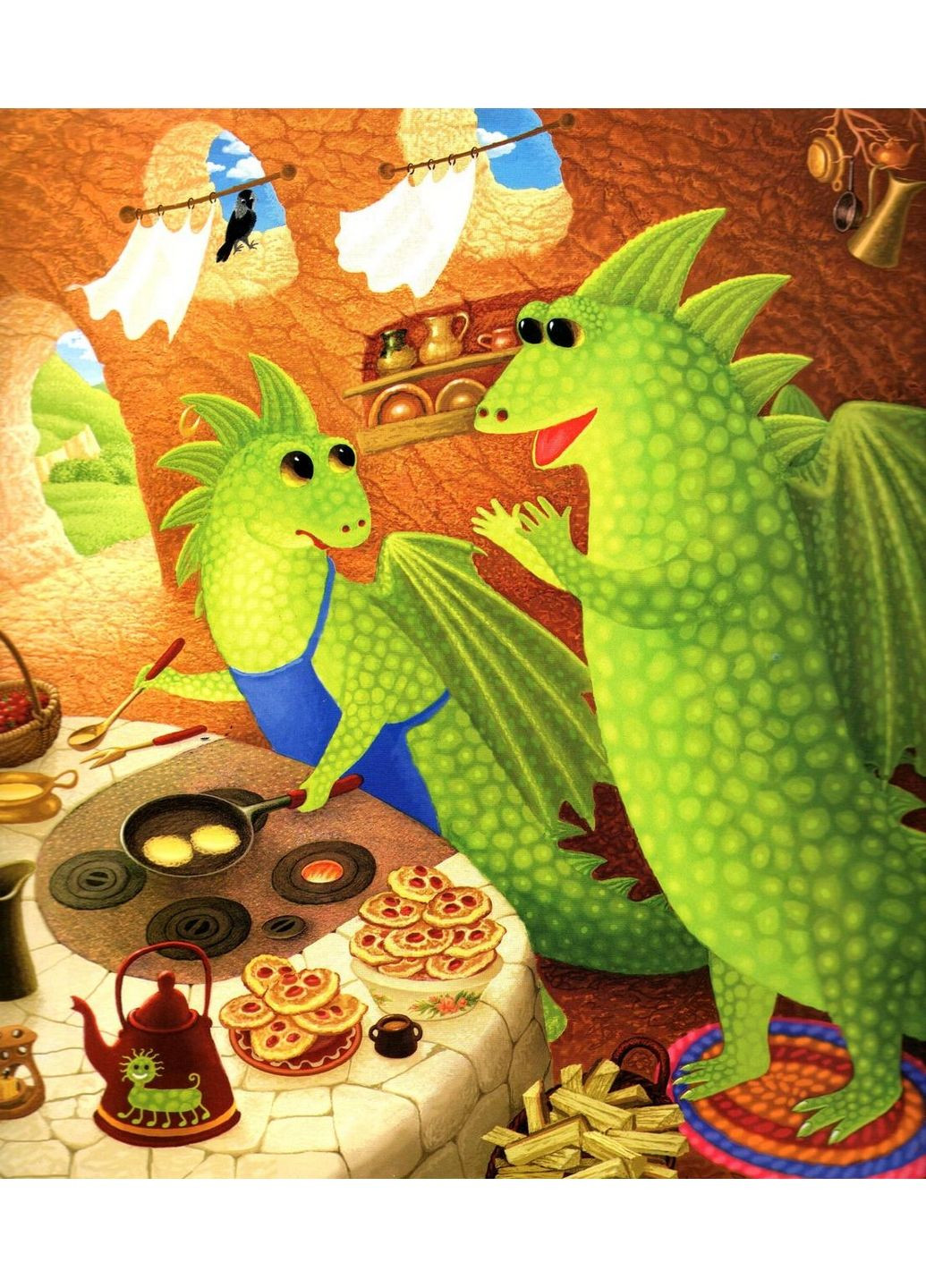 Казка для дітей Казки Дракона Омелька, Олександр Дерманський (українською мовою) А-БА-БА-ГА-ЛА-МА-ГА (322121580)