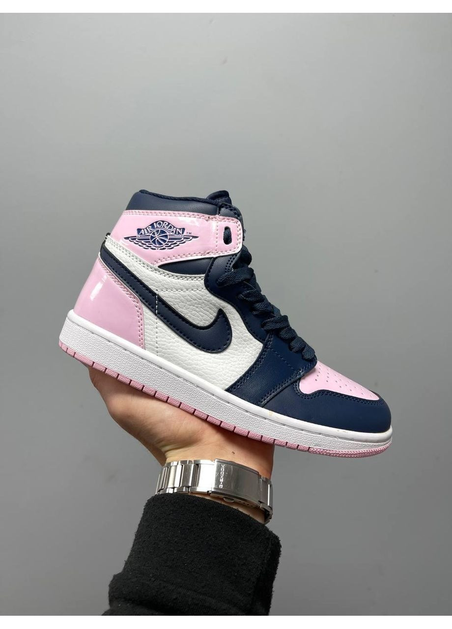 КРОСІВКИ ЖІНОЧІ NIKE AIR JORDAN 1 RETRO HIGH OG ATMOSPHERE НАЙК АІР ДЖОРДАН No Brand білі демісезони (367175628)