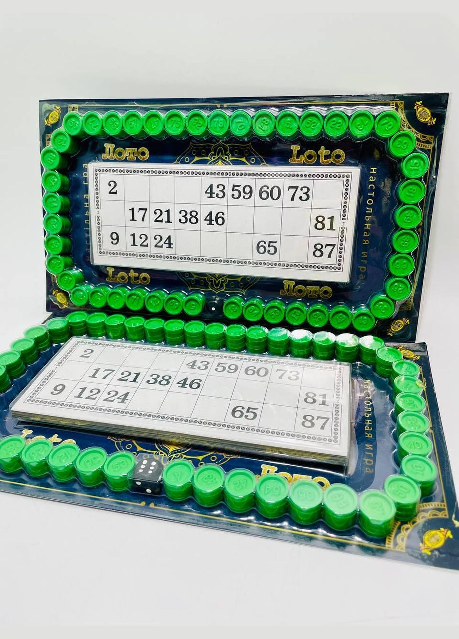 Настольная игра "Лото подарочное" MKT0102 правила игры рус. и укр. No Brand (329201824)