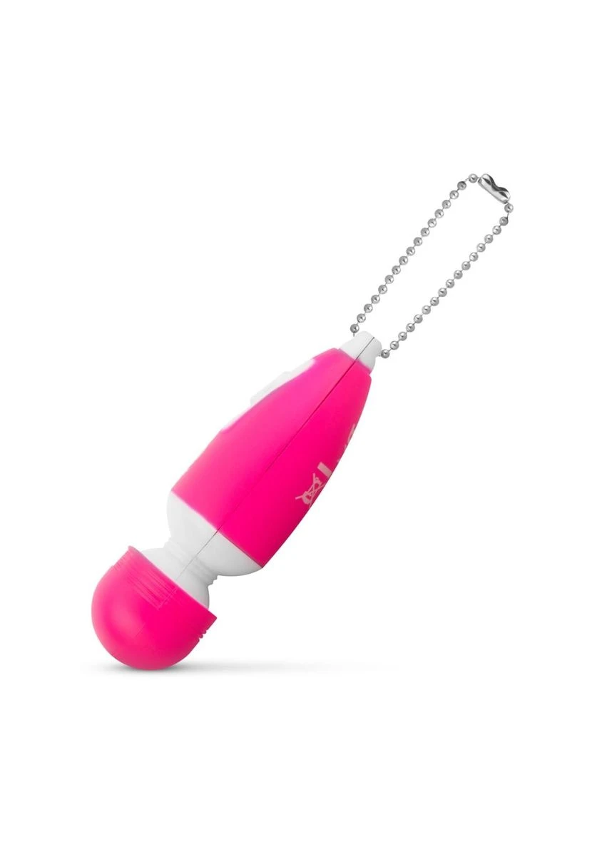 Микрофон-мини в виде брелка на цепочке Love in the Pocket Vibro Love Massager розовый Loveshop (333720836)