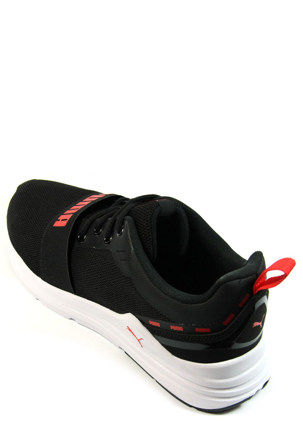 Черные демисезонные мужские кроссовки wired run signature 384601-02 Puma