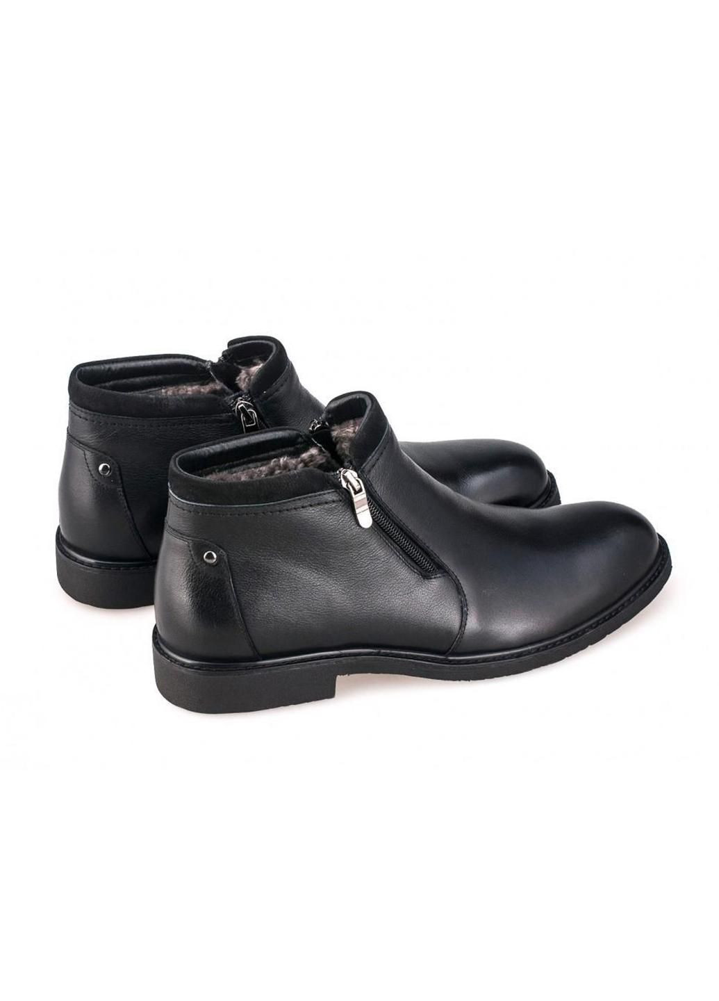 Черные зимние ботинки 7174212 цвет черный Carlo Delari
