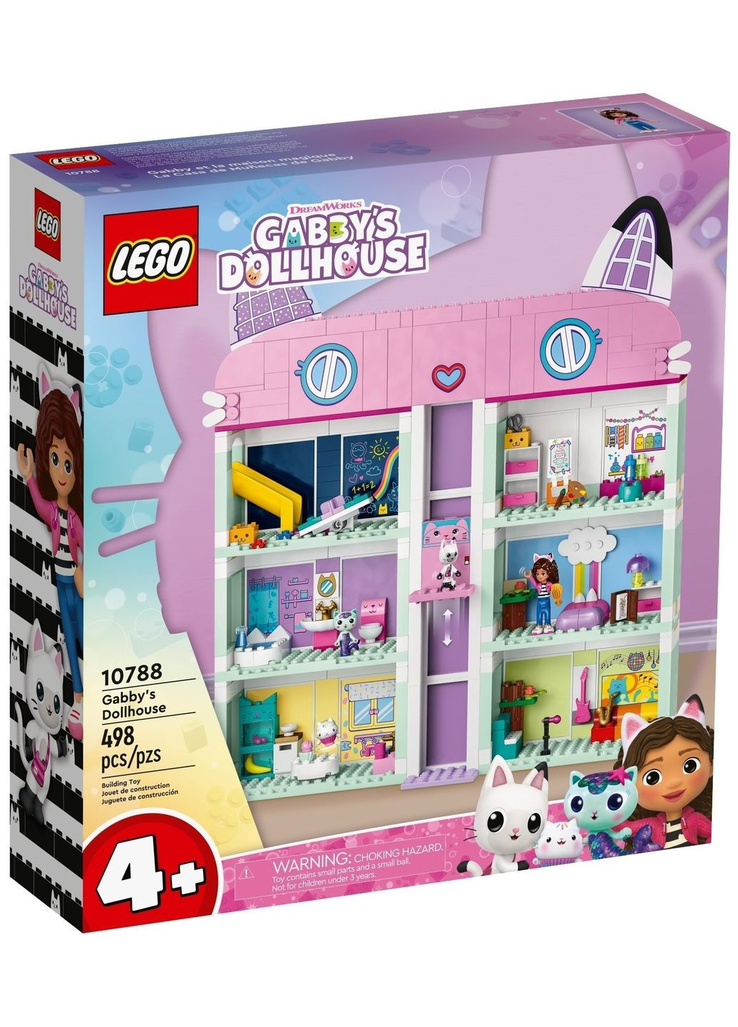 Конструктор Gabby's Dollhouse Ляльковий будиночок Ґаббі Lego (316466106)