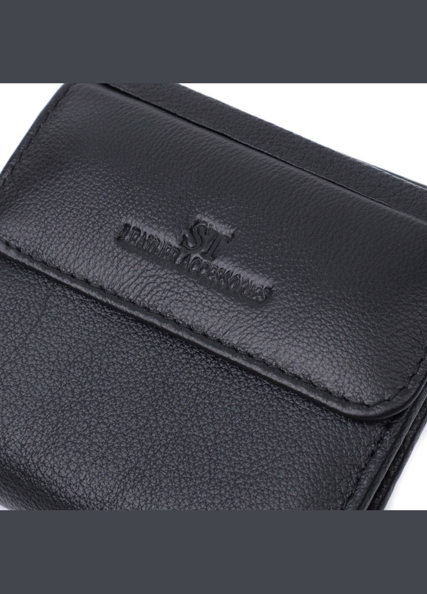 Женский кошелек среднего размера из монетницей снаружи из натуральной кожи 22719 st leather (329149886)