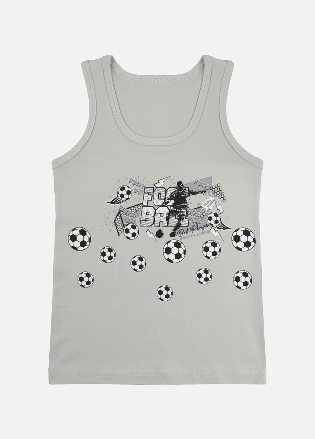 Майка для хлопчика колір світло-сірий CB-00277275 Doni (331284223)