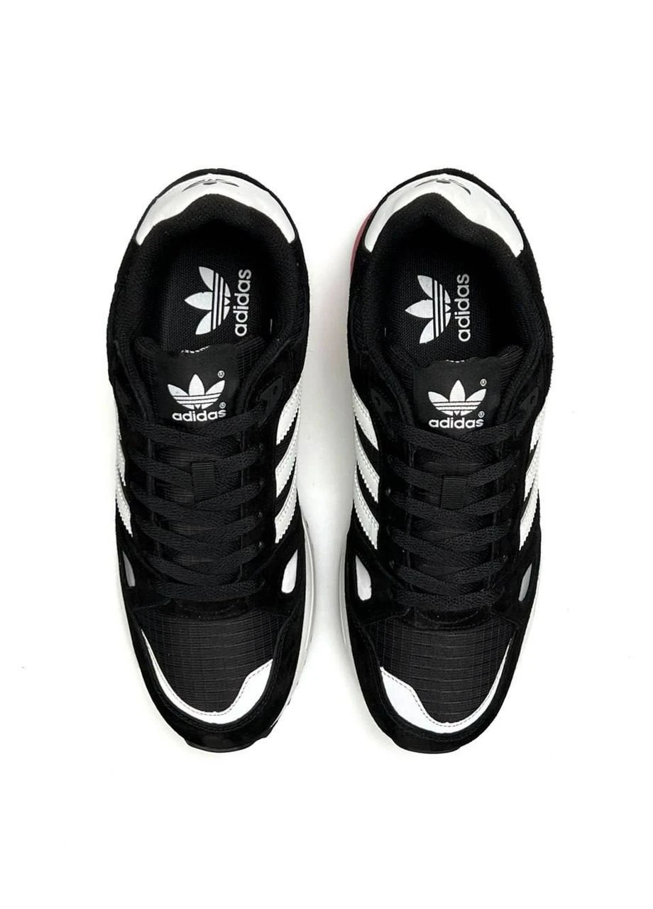 Черные демисезонные кроссовки мужские adidas No Brand ZX 750 Black Red White