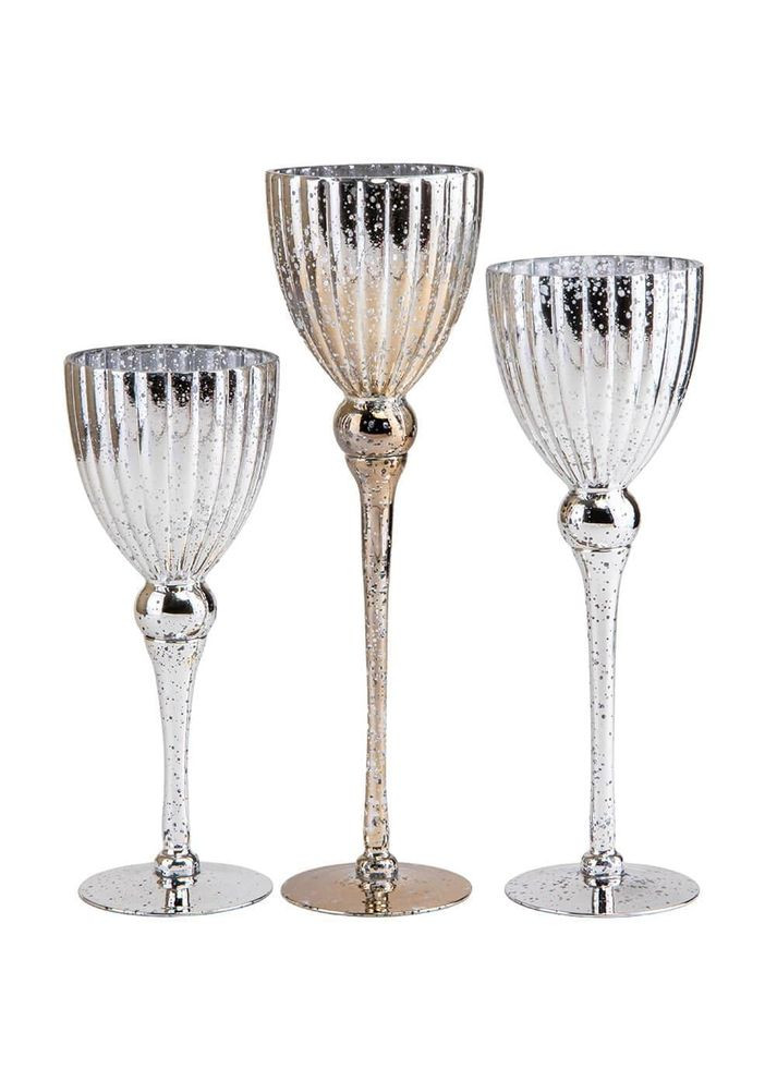 Набор подсвечников Озарение 3 шт 40 см ELISEY (366215021)