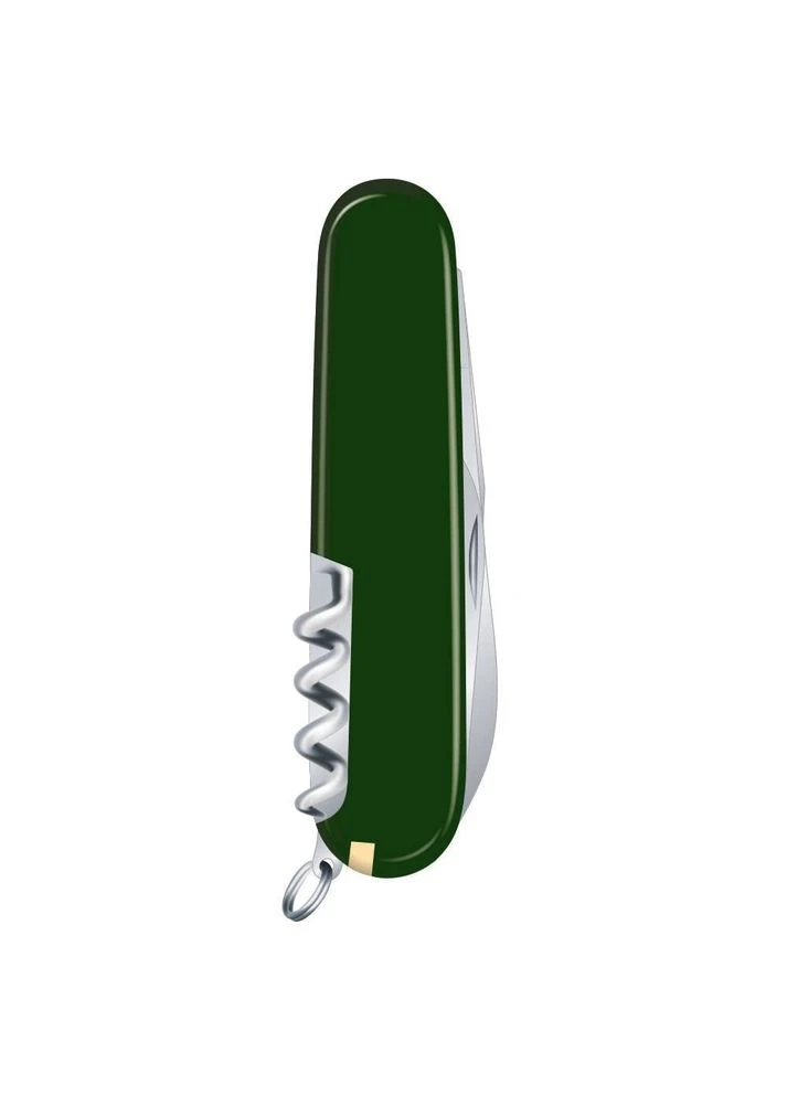 Ніж складаний, мультитул Waiter (84мм, 9 функцій), зелений 0.3303.4 Victorinox (396848253)